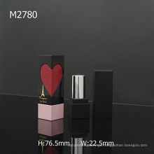 Cute Square Empty Hot Sale Lipstick Container Luxury